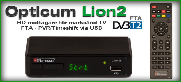 Opticum Lion2 DVB-T2 FTA
